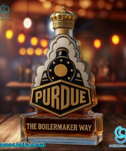 Purdue Boilermaker Custom Whiskey Bottle BZCoekq