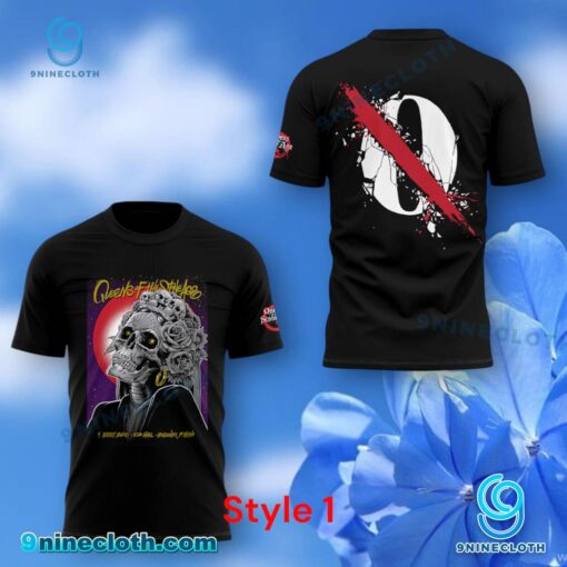 Queens Of The Stone Age Helsinki Finland 4 August 2025 T-shirt IbdkGQP