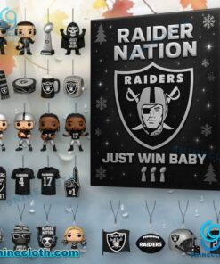Raider Nation Just Win Baby Advent Calendar 2025 UX3VAwz