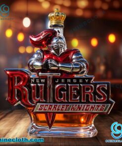 Rutgers Scarlet Knights Custom Whiskey Bottle ebpwLc5