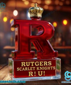 Rutgers Scarlet Knights Custom Whiskey Bottle jqeBGcs