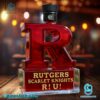 Rutgers Scarlet Knights Custom Whiskey Bottle-a mOQpGX5