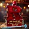 Rutgers Scarlet Knights Custom Whiskey Bottle-c YZ1lG8y