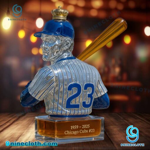 Ryne Sandberg 1959-2025 Chicago Cubs #23 Custom Whiskey Bottle 4DLgOyq