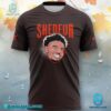 Shedeur Sanders Cleveland Browns Graphic Player T-shirt-a Jd5o8nY