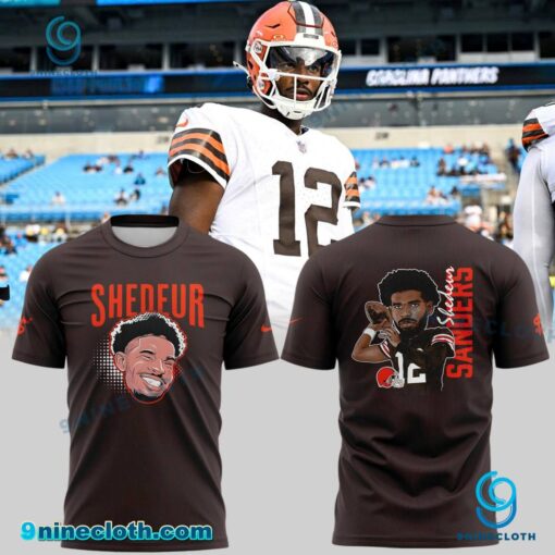 Shedeur Sanders Cleveland Browns Graphic Player T-shirt XBR7qp2