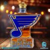 St. Louis Blues Let's Go Blues Custom Whiskey Bottle wZ8Tl2J