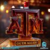 Texas A&M Aggies Gig'em Aggies Custom Whiskey Bottle-x Tf0gpjq