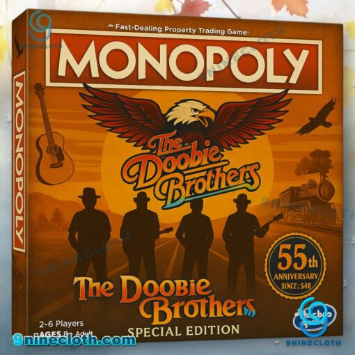 The Doobie Brothers 55th Anniversary Monopoly 23AMeNd