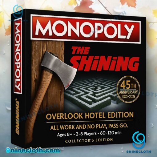 The Shining 45th Anniversary 1980-2025 Monopoly n4zqB2I