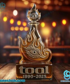 Tool 35th Anniversary 1990-2025 Custom Whiskey Bottle AaKslhx