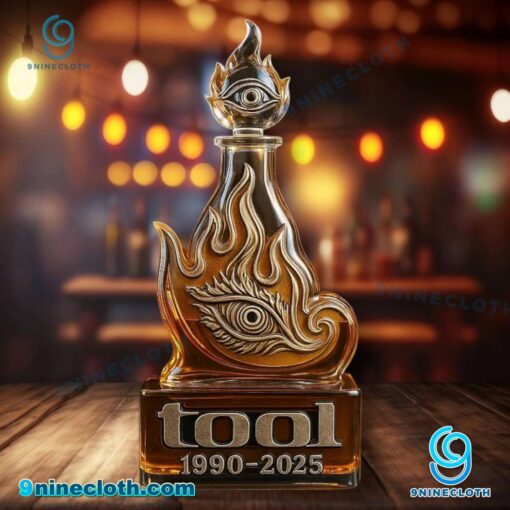 Tool 35th Anniversary 1990-2025 Custom Whiskey Bottle AaKslhx