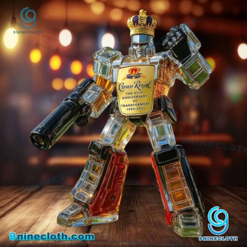 Transformers 41st Anniversary Custom Whiskey Bottle cUsJwXe