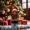 Tupac Christmas Elf Doll Wcuhyzl