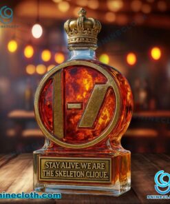Twenty One Pilots Stay Alive We Are The Skeleton Clique Custom Whiskey Bottle bmau9lV