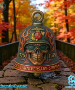 U.S. Marine Corps, Army, Navy 250th Anniversary 1775-2025 Motorcycle Bell ReNMyQD