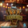Vanderbilt Commodores Custom Whiskey Bottle-c S84ctwj