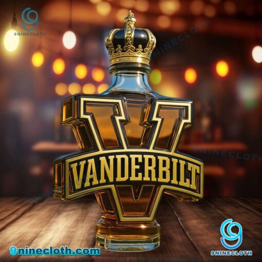 Vanderbilt Commodores Custom Whiskey Bottle 1K4lwiW