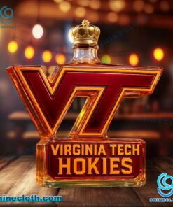 Virginia Tech Hokies Custom Whiskey Bottle b2CoVmz