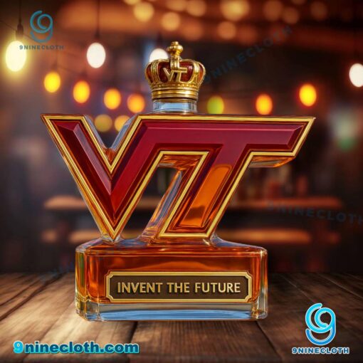 Virginia Tech Invent The Future Custom Whiskey Bottle 506KzfN