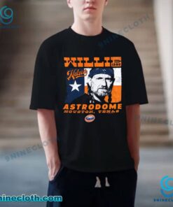 Willie Nelson Astrodome Houston Texas T-shirt R6a7oBc