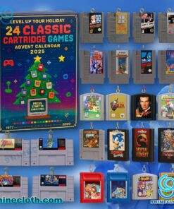 24 Classic Cartridge Game Advent Calendar 2025 FDvPsXb
