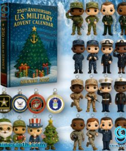 250th Anniversary U.S. Military Advent Calendar 2025 10MBgYi