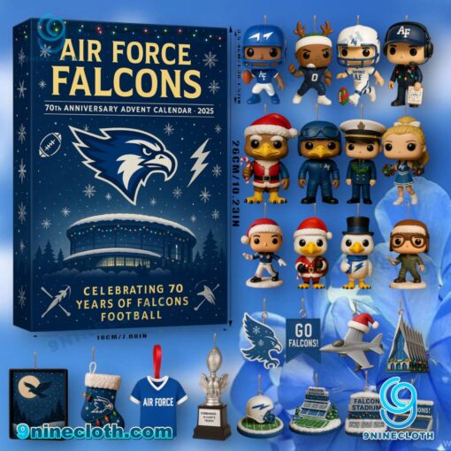 Air Force Falcons 70th Anniversary Advent Calendar 2025 nxdP5VQ