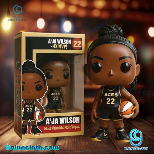 A'ja Wilson's 4x MVP Figure YXq6Cs3