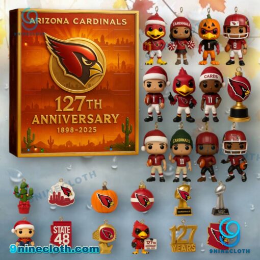 Arizona Cardinals 127th Anniversary Advent Calendar 2025 P1yTqpk