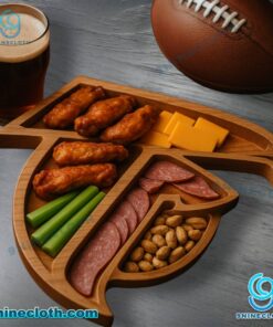 Atlanta Falcons Wooden Charcuterie Board 3aPMkbK