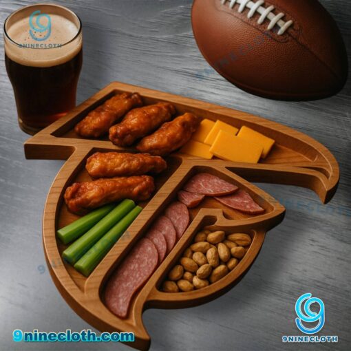 Atlanta Falcons Wooden Charcuterie Board 3aPMkbK