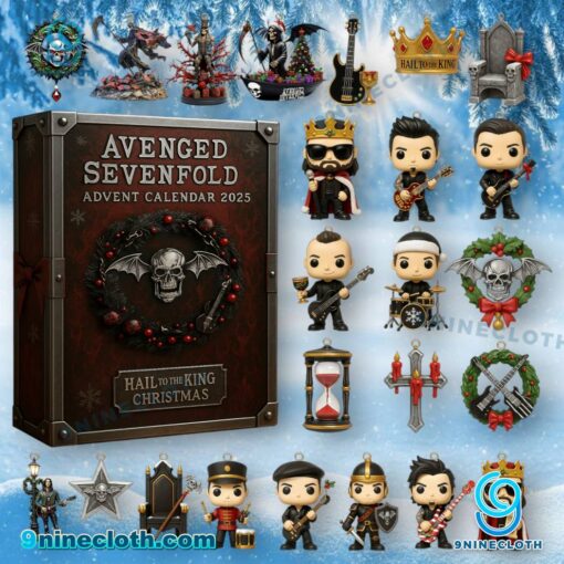 Avenged Sevenfold Hail To The King Christmas Advent Calendar 2025 4NDJlBj