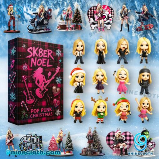 Avril Lavigne Sk8er Noel Advent Calendar 2025 TYqDGzo