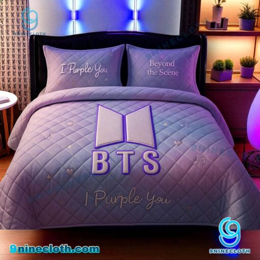 BTS I Purple You Beyond The Scene Bedding Set 6TZtcPM