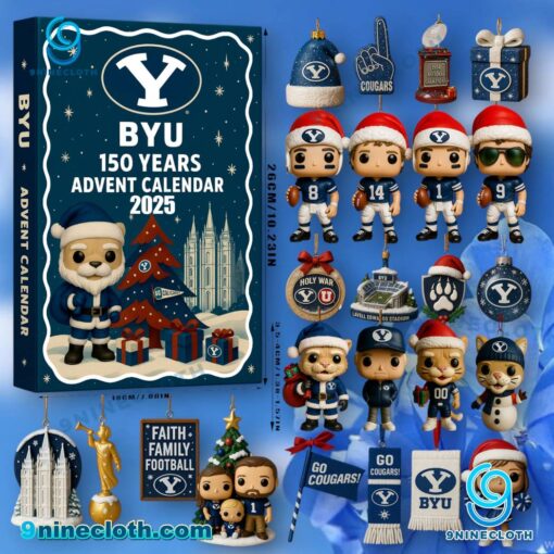 BYU Cougars 150 Years Advent Calendar 2025 M7H1eLw