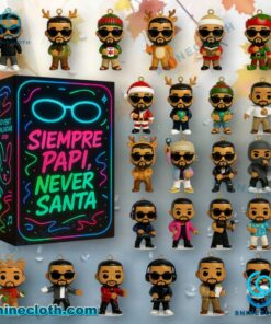 Bad Bunny Siempre Papi Never Santa Advent Calendar 2025 LykUVKv