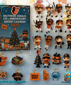 Baltimore Orioles 125th Anniversary Advent Calendar 2025 nCaOrzD