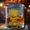 Baltimore Orioles American Flag City Skyline Personalized Whiskey Glass-b SUEX4Ca