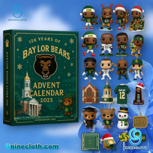 Baylor Bears 126th Anniversary Advent Calendar 2025 uLYSivP