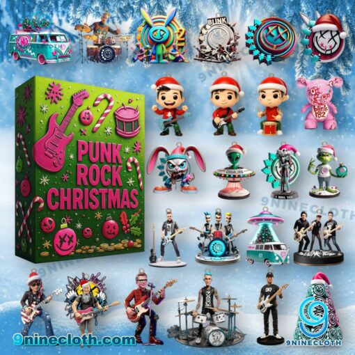 Blink-182 Punk Rock Christmas Advent Calendar 2025 g0wWKaq