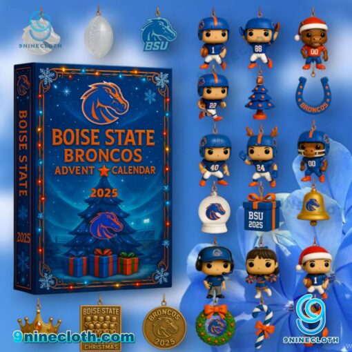 Boise State Broncos Advent Calendar 2025 OvVkD6Q