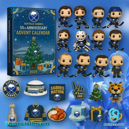 Buffalo Sabres 55th Anniversary Advent Calendar 2025 g4AxejY