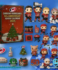 Carolina Hurricanes 50th Anniversary Advent Calendar 2025 OzywEBQ