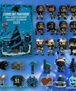 Carolina Panthers 30th Anniversary Advent Calendar 2025 85xq4sP