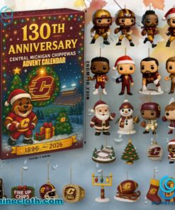 Central Michigan Chippewas 130th Anniversary Advent Calendar 2025 9vurFIU