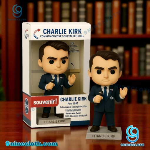 Charlie Kirk Souvenir Figure NYOat6m
