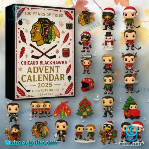 Chicago Blackhawks 100 Years Of Pride Advent Calendar 2025 hlbFZdq