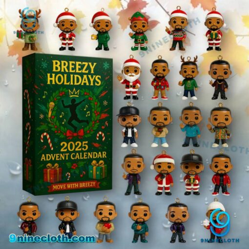 Chris Brown Breezy Holidays Advent Calendar 2025 MLpaOSz