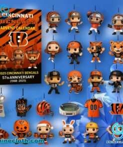 Cincinnati Bengals 57th Anniversary Advent Calendar 2025 sv6gMwa